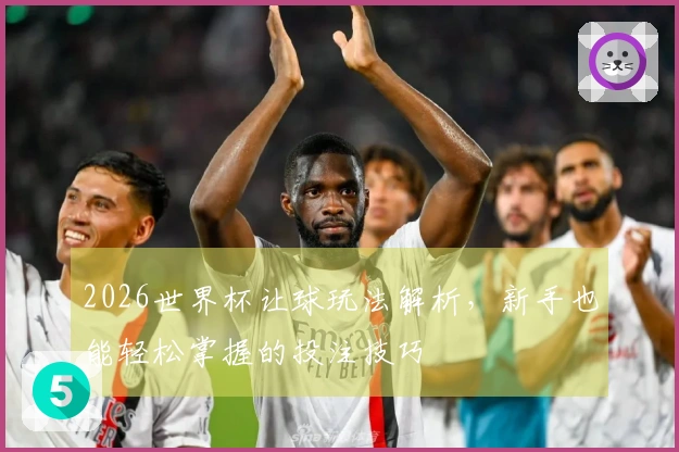 2026世界杯让球玩法解析，新手也能轻松掌握的投注技巧